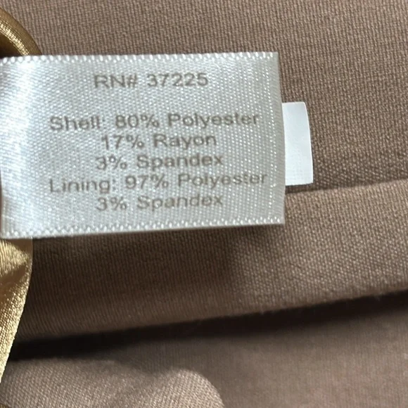 Boston Proper Cowl Neckline Sheath Dress Taupe Tan Size 10 - Picture 12 of 14